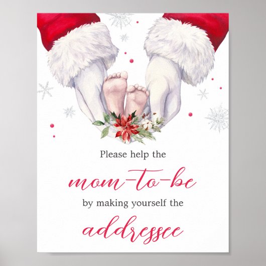 Christmas Greatest Gift Envelope Station Poster (Voorkant)