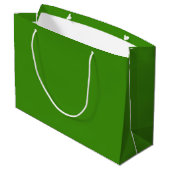 Christmas Green Festive Large Gift Bag Groot Cadeauzakje (Achterkant Gekanteld)