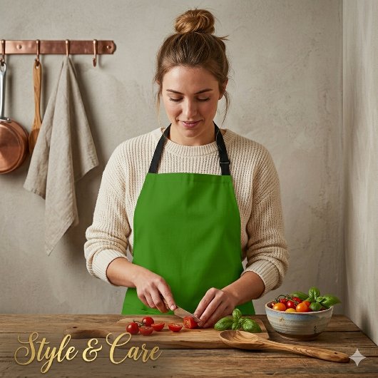 Christmas Green Holiday Cooking Kitchen Apron Gift Schort