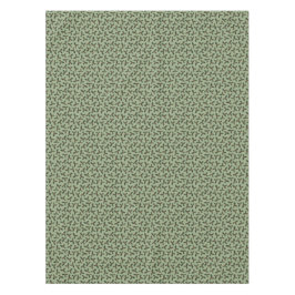 Christmas Green Holly Pattern Tafelkleed