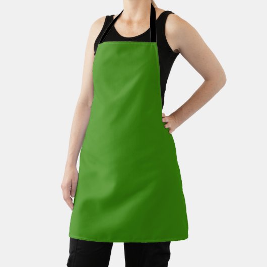 Christmas Green Kitchen Cooking Apron Schort (Insitu)