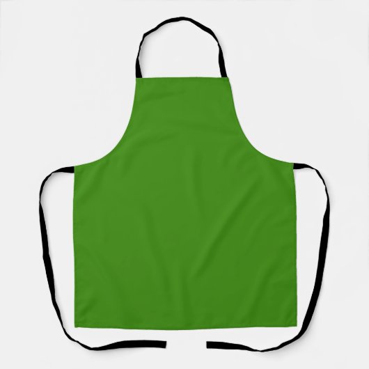 Christmas Green Kitchen Cooking Apron Schort (Voorkant)
