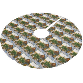 Christmas Green Tractor With Glowing Lights Kerstboom Rok