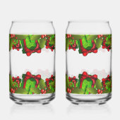 Christmas Greenery & Presents: Magical Holiday Blikvorm Glas (Links)