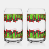 Christmas Greenery & Presents: Magical Holiday Blikvorm Glas (Rechts)