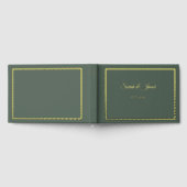 Christmas Greenery Wedding Guest Book Gastenboek (Volledig)
