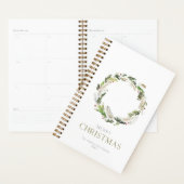 Christmas Greenery Wreath Planner (Display)