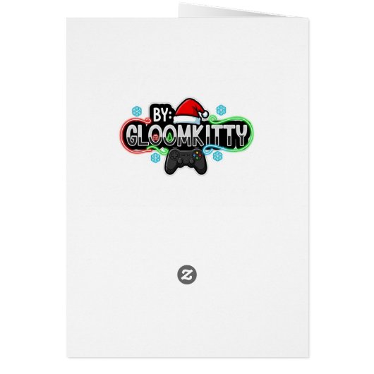 Christmas Greeting Card (Achterkant)