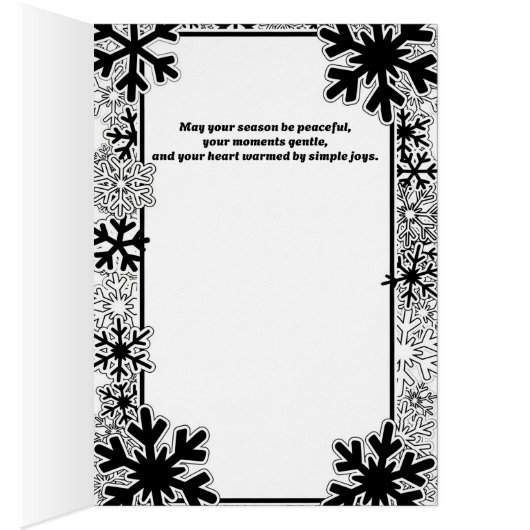 Christmas Greeting Card (Binnen (Rechts))