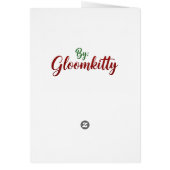 Christmas Greeting Card (Achterkant)