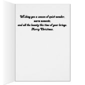 Christmas Greeting Card (Binnen (Rechts))