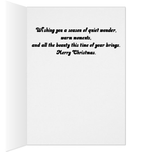 Christmas Greeting Card (Binnen (Rechts))