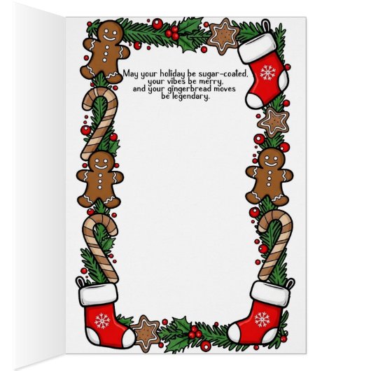 Christmas Greeting Card (Binnen (Rechts))