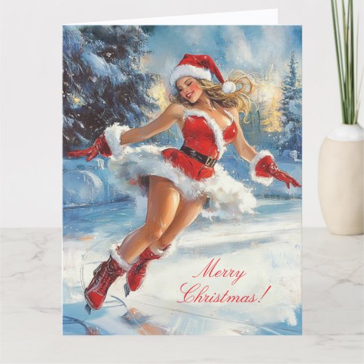 Christmas Greeting Card. Kaart (Voorkant)