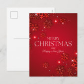 Christmas Greeting Cards Set Feestdagenkaart (Voorkant / Achterkant)