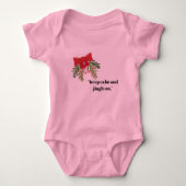 Christmas Greeting Romper (Voorkant)