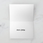 Christmas Greetings Card Feestdagen Kaart (Binnen)