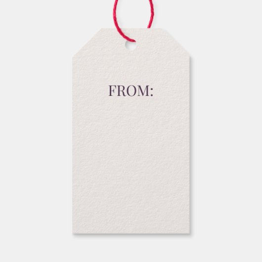 Christmas Greetings Dachshund Cute Dog  Cadeaulabel (Achterkant)