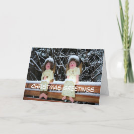 Christmas greetings feestdagen kaart