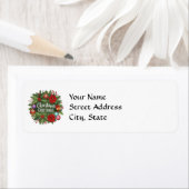 Christmas Greetings template, Etiket (Insitu)