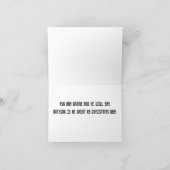 CHRISTMAS GREETTING "GNOME STIJL" EN ZO KUSTMAAL!  KAART (Binnen)