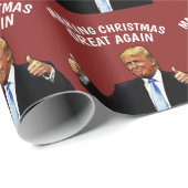 CHRISTMAS GROAT TRUMP CHRISTMAS MAKEN CADEAUPAPIER (Rol Hoek)