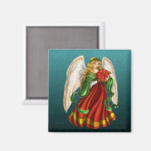 Christmas Guardian Angel Magneet (Voorkant / Achterkant)