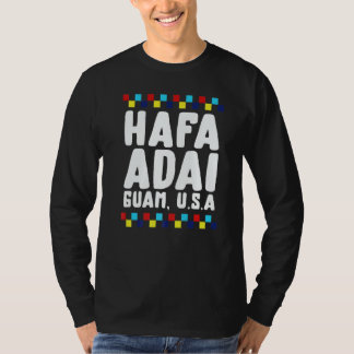 Christmas Hafa Adai Guam USA Hello Guam Vacation T T-shirt