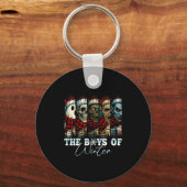 Christmas Halloween Creepmas Friends Horror Xmas C Sleutelhanger (Voorkant)