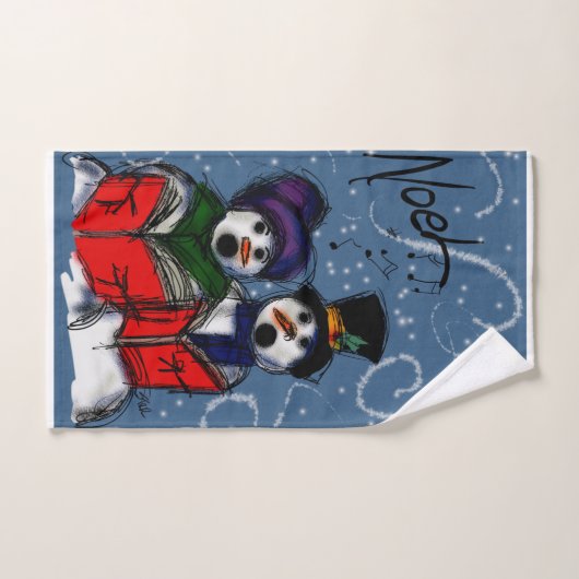 Christmas hand towel handdoek (Handdoek)