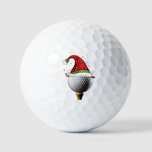 Christmas Hat Magic Golfballen (Voorkant)