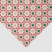 Christmas Heart Abstract Design Tissuepapier (Detail)