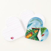Christmas Hearts Notebook Notitieboek (Binnen)