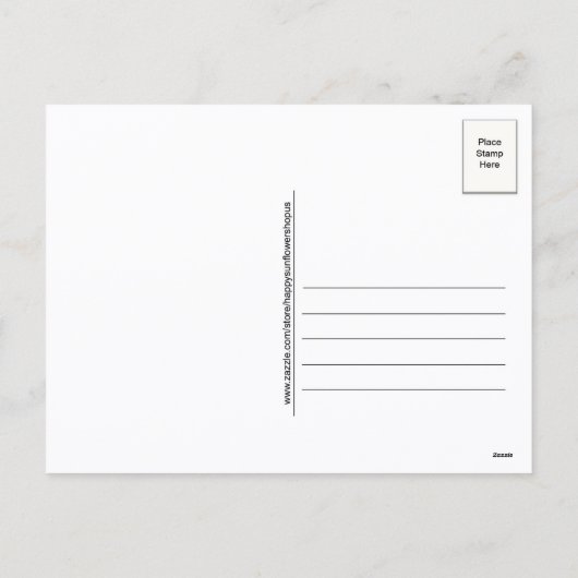 Christmas Hedgehog Watercolor Postcard Feestdagenkaart (Achterkant)