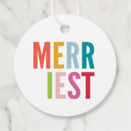 CHRISTMAS HEEFT een moderne, minimale kleurrijke m Bedankjes Labels