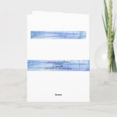 Christmas Herald Angel Peace Kaart (Achterkant)