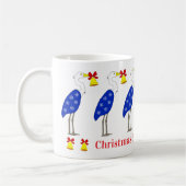 Christmas Herons Mug Koffiemok (Links)