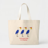 Christmas Herons Tote Bag (Voorkant)