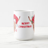 Christmas Highland Koe 15 0z Classic Mok (Center)