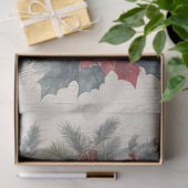 Christmas Highland Koe  krans ontkoppeling Tissuepapier (Geschenk)