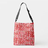 Christmas Ho ho ho ho Crossbody Tas (Achterkant)