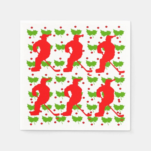 CHRISTMAS HOCKEY SERVETTEN (Voorkant)