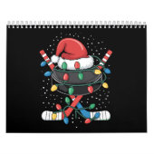 Christmas Hockey Xmas Santa Sports Hat Ball Kalender (Hoes)