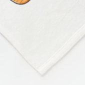 Christmas Hockey Xmas Santa Srts Hat Ball Kids B  Fleece Deken (Hoek)