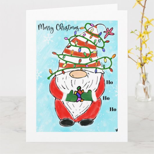Christmas Holiday Autism awareness greeting card Kaart (Gele Bloem)