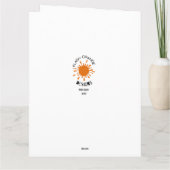 Christmas Holiday Autism awareness greeting card Kaart (Achterkant)