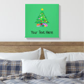 Christmas Holiday Canvas Afdruk (Insitu (Slaapkamer))