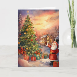 Christmas Holiday Card Feestdagen Kaart