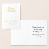 Christmas Holiday Card Folie Kaarten (Display)