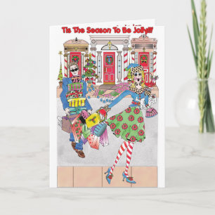 Christmas Holiday Card Kaart